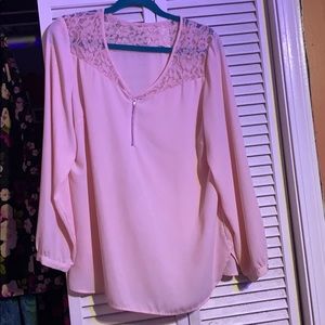 Pink blouse